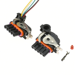 Connettore del cablaggio del motore automobilistico a 5 Pin/Way spina del generatore <span class=keywords><strong>con</strong></span> spina a spirale 18242000000 - Product Image 1