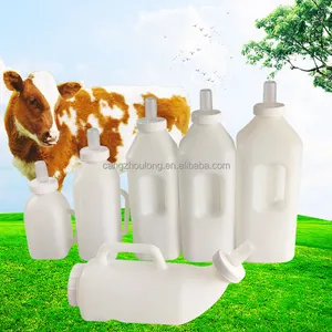 ZB LMS-04 1L 2L 3L 4L 5L Livestock Animal Farm Cow Calf Milk Feeding Bottle With Nipple