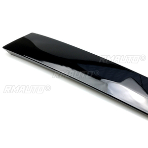 2 pièces, aileron latéral de fenêtre arrière de voiture noir brillant, séparateur d'aileron pour Nissan Patrol Y62 2010-2018, accessoires de voiture - Product Image 3
