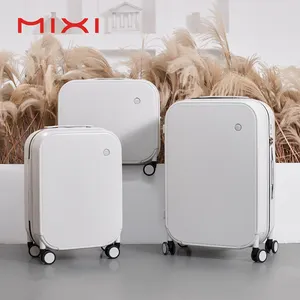 Mixi Travel Trolley Carry On Suitcase Spinner Wheels Rolling Smart TSA Lock Traveling PC Luggage Suitcase