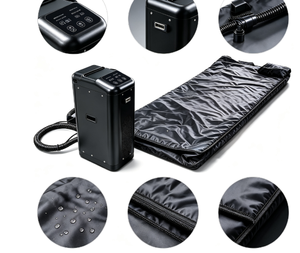 Custom Dual <b>Heat</b> Cool Sleeping Bag, <b>USB</b> Rechargeable Waterproof Foldable Adult Thermal Sack Cold Camping Hotel Indoor Outdoor - Product Image 6