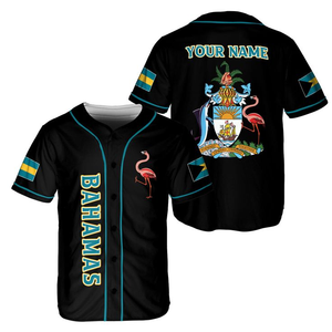Maillot de baseball personnalisé en sublimation, style rétro, 100 % polyester, respirant, anti-humidité, séchage rapide, impression numérique - Product Image 2