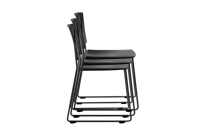 Chaise de bureau empilable en plastique PP pour hôtel et école, chaise de conférence empilable – Offre spéciale