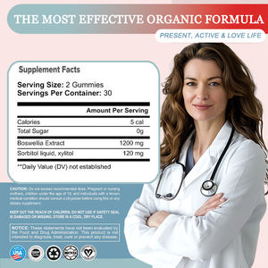Gummies à l'extrait de Boswellia Serrata Marque Blanche 1200mg – Complément de Soutien Articulaire à base d'Acide de Frankincense et d'Extrait de Résine Botanique - Product Image 2