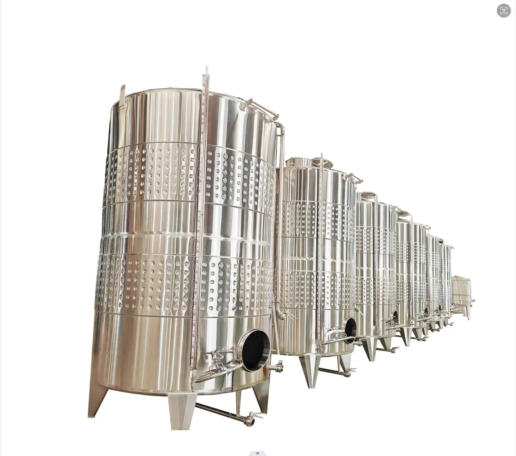 Customized Compact Wine Brewing Equipment Automated Solutions with Capacities from 100L to 5000L