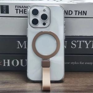 Được Thiết Kế Treo Dây Trong Suốt Vỏ Cứng Từ Trường Hợp Bảo Vệ Điện Thoại PC Chất Liệu Mạ Điện Kết Thúc OPP Túi Bao Gồm - Product Image 6