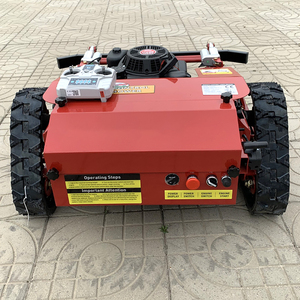 High Efficient Trimming Gasoline Diesel Remote Control Lawn Mower Electric Crawler <strong>Bush</strong> <strong>Cutter</strong> AI Robot Lawn Mower for Garden - Product Image 2