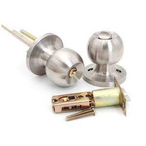 Silindirik Topuz Kilidi Yuvarlak Kilit Paslanmaz Çelik Yuvarlak Topuz İç Kapılar için Kapı Kolları Oturma Odaları Mutfaklar ve Dolaplar - Product Image 6