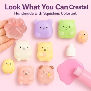 Pâte de colorant concentrée pour jouets personnalisés en silicone et caoutchouc, colorant pour jouets en pâte à modeler souple - Product Image 2