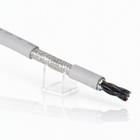 Câbles électriques industriels haute performance à conducteurs en cuivre blindés, personnalisables HSFLEX-MP811 SiJar 450V/300V