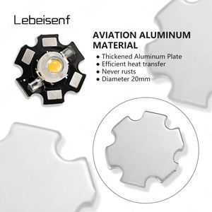 1W 3w大功率led高流明芯片灯珠低压3.2-3.4V 3000K 4000K 6000K自然暖白光20毫米印刷电路板 - Product Image 5