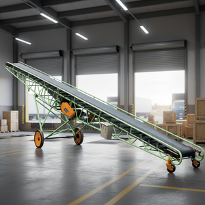 Cinta transportadora portátil ajustable, ancho de 400mm, <span class=keywords><strong>500mm</strong></span>, 600mm, 650mm, 800mm - Product Image 2