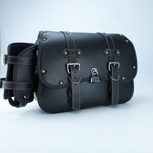 Bolsa grande de cuero PU para SILLÍN de motocicleta de carreras, bolsa de caja lateral impermeable para herramientas y equipo de asiento - Product Image 6