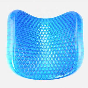 <span class=keywords><strong>Coussin</strong></span> de siège en gel nid d'abeille respirant de vente chaude avec housse antidérapante pour <span class=keywords><strong>voiture</strong></span> de bureau longue assise - Product Image 4