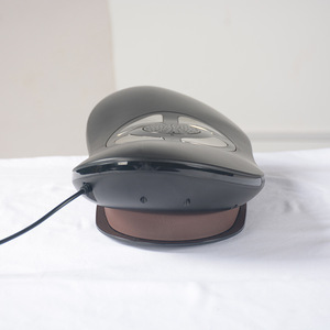 Waist Massager 42x18.5x8cm <b>Vibrating</b> Heating Airbag EMS Microcurrent <b>Plug</b>-<b>In</b> Rechargeable Home Use Black - Product Image 3