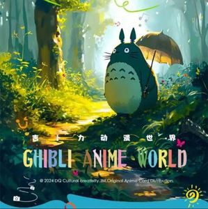 Google Japón anime Miyazaki Hayao Cartas coleccionables Premio intercambio Ghibli Booster Blind 36 Box Fairy tail 3 cartas de juego - Product Image 4