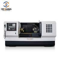 Torno CNC de Cama Plana Horizontal de 2 Ejes CK6150, Servicio Mediano, Alta Velocidad, Sistema de Control GSK, 90-1800 RPM, Pieza de Trabajo Máxima de 2000 mm