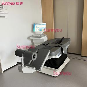 Dispositif de lit de traction de la colonne lombaire machine de traction professionnelle machine de thérapie de traction électrique thérapie physique - Product Image 2