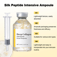 Sérum Anti-Âge 2026 Chaud 30ml Naturel Anti-Rides Effet Lifting Instantané Sérum Lissant pour la Peau au Peptide de Soie avec Seringue