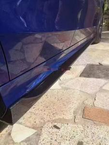 Extensiones de Faldones Laterales de Fibra de Carbono W205 C63 para Mercedes-Benz Clase C AMG 2015-2017, Kits de Carrocería - Product Image 3