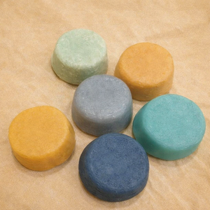 Ensemble de barres solides shampoing et après-shampoing hydratantes et volumisantes, format voyage, enrichies en vitamine B5 et protéines de riz, avec mini-<span class=keywords><strong>barre</strong></span> - Product Image 3