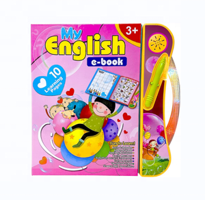 Libro di apprendimento-ABC Sound Book, con 10 modalità per imparare musica/numeri/animali/alfabeto, libri elettronici interattivi - Product Image 1