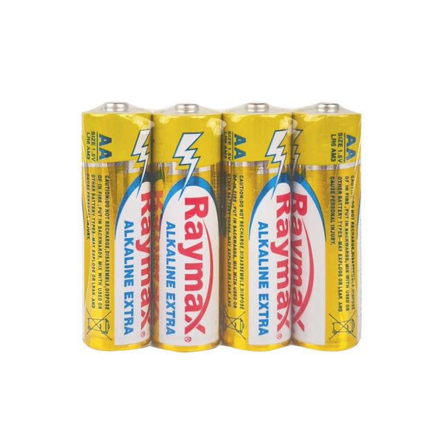 Raymax 1.5V NO.5 Dry Cell Battery Am-3 LR6 Size AA Alkaline Batteries for Toys Remote Control
