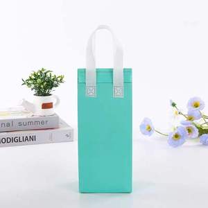 Bolsa Térmica Aislante Portátil Desechable de Tela No Tejida con Logotipo Personalizado, Cierre de Cinta y Lámina de Aluminio para Alimentos, Enfriador de <span class=keywords><strong>Pizza</strong></span> para Almuerzo - Product Image 6