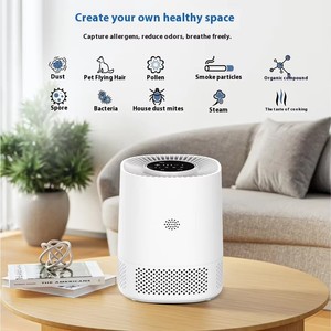 Tuya Wifi Smart Mobile App <b>Remote</b> Control Desktop Home Filter Air Cealning Air Purifier Work With <b>Alexa</b> Tuya Wifi Mobile App Rem - Product Image 5