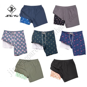 Shorts de sport pour hommes avec doublure respirante 2 en 1, logo personnalisé, été - Product Image 4