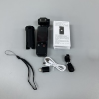 Mini Videocámara de Bolsillo Portátil USB con Enfoque Automático Físico para Lentes de Rotación de 180°, Pantalla de Vista Previa HD, Ideal para Viajes en Auto y Grabación de Video