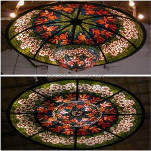 Dôme en verre personnalisé, dôme de plafond en verre Tiffany pour hôtel, villa ou maison, toit en verre - Product Image 5