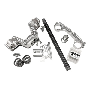 Kit de Placas de Eje Delantero Malaguti F12 para Horquillas de 45-48mm de Diámetro, Compatible con Ottopuntouno JF-1 FG, Accesorios para Motocicleta, Nuevo FRM008 - Product Image 1
