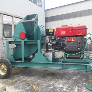 Gỗ cứng Máy Nghiền gỗ mùn cưa sứt mẻ máy móc gỗ Pallet Shredder Cedarwood cây thông chi nhánh máy nghiền với diesel - Product Image 2