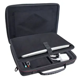ハードラップトップスリーブケース、16インチMacBookpro用15.6インチ防水耐衝撃保護ノートブックコンピューターカバーキャリングバッグ