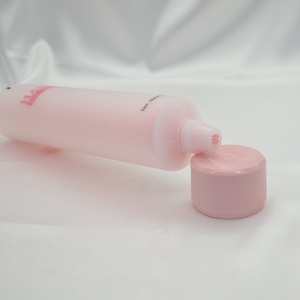 Personalizado <span class=keywords><strong>2</strong></span> en 1 Cosmético Vacío Squeeze Limpiador facial Suave Tubos de doble cámara Cosméticos Tubo de plástico con tapas abatibles - Product Image 1