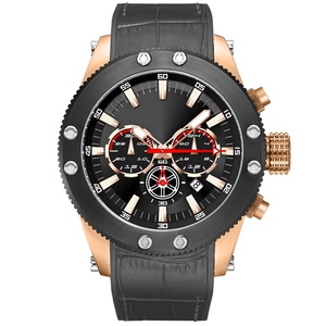 2020 Haute Qualité Hommes Warches Top Marque De Luxe Quartz Montre Hommes Casual En Cuir Véritable Imperméable À L'eau Montre de Sport - Product Image 1