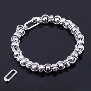 Bán buôn 7*18 mét <span class=keywords><strong>Tiny</strong></span> thép không gỉ Carabiner móc cài O hình vòng đeo tay vòng cổ Carabiner móc đối với trang sức làm - Product Image 6