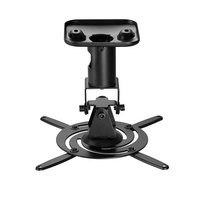 Support de plafond rotatif en acier pour projecteurs pesant jusqu'à 15 kg/33 lb