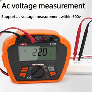 Mégohmmètre numérique haute précision NJTY T6110 2500V 200G - Product Image 4