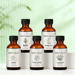 Aceite Esencial 100% Puro Prensado en Frío con Lavanda, <span class=keywords><strong>Romero</strong></span> y Árbol <span class=keywords><strong>de</strong></span> Té para Masajes Corporales Nutritivos, Cuidado <span class=keywords><strong>de</strong></span> <span class=keywords><strong>la</strong></span> Piel y Cabello - Product Image 2