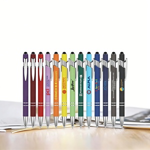 15 Customized Logo Quick-dry Gel <b>Pen</b> 0.5mm Metal Ballpoint for Clean Smear-free Writing - Product Image 2