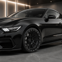 Nouvelles jantes forgées personnalisées Deep Dish Beadlock 5x114.3 18 pouces à rayons en Y pour Drag Racing, Offroad, Challenger, Charger, SRT, SUV