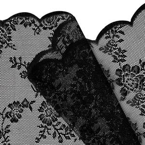 Cortinas transparentes de punto de urdimbre de rosa de encaje Floral Pastoral para comercio exterior de <span class=keywords><strong>Amazon</strong></span> para envío directo transfronterizo terminado - Product Image 5