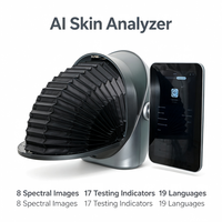 Analyseur de peau 3D AI professionnel pour le visage, dermoscope utilisé dans les spas et salons