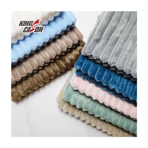 Китайская фабрика Kingcason 100% Полиэстеровая двухсторонняя кисть однотонная фланелевая флисовая ткань для одеяла, постельное белье, пижамы, игрушки