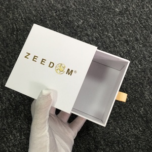Sliding Packaging Plain White Logo Emboss Eco Friendly Drawer Sliding Packaging Drawer Gift Box
