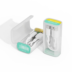 Năm loại cáp khác nhau điện thoại thông minh hiển thị hộp PP với Micro Loại C Cáp USB cho iPhone C đến C Cáp cho iPhone Set - Product Image 6