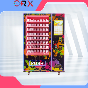 Máquina Expendedora de refrescos con pantalla táctil digital de 22 ", aperitivos refrigerados automáticos - Product Image 6