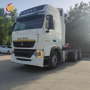 Camion tracteur d'occasion SINOTRUK HOWO T7H 6x4 440HP GNC double cabine importé de Chine en <span class=keywords><strong>bon</strong></span> état - Product Image 2